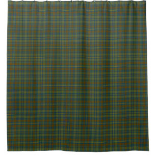 Rideau en douche irlandais de tartan de Kerry du