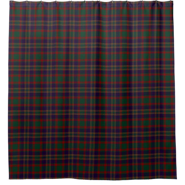Rideau en douche irlandais de tartan de liège du (Devant)