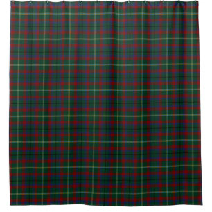 Rideau en douche irlandais de tartan de Mayo du