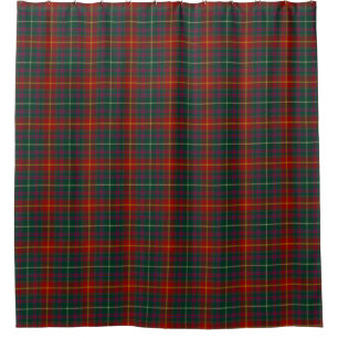 Rideau en douche irlandais de tartan de Meath du