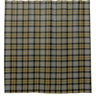 Rideau en douche patiné de tartan de MacKay
