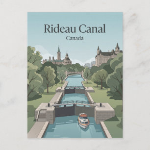 Rideau-Kanal Kanada Postkarte
