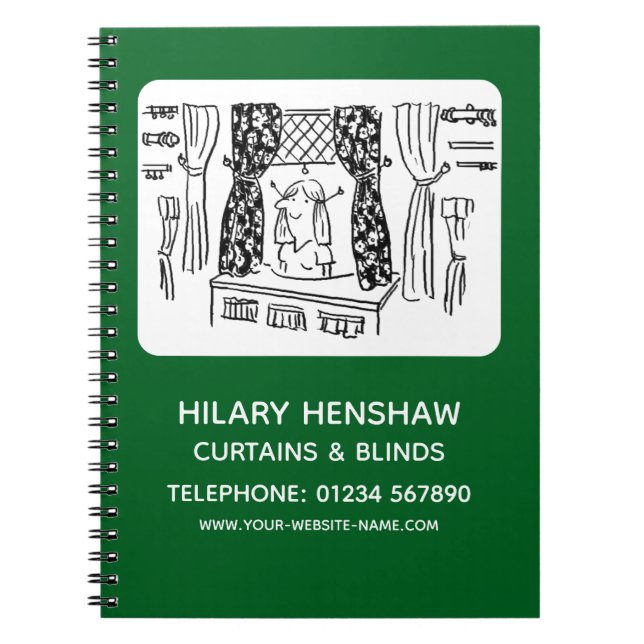 Rideaux & Carnet Aveugle (Devant)