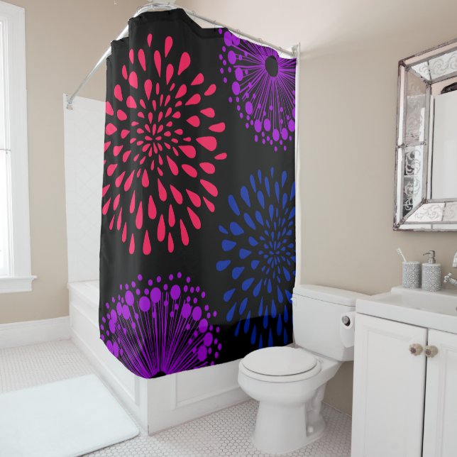 Rideaux De Douche 2024 LED couleur claire (En situation)