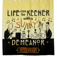20 s Retro Art Deco Sunny Demeanor Custom