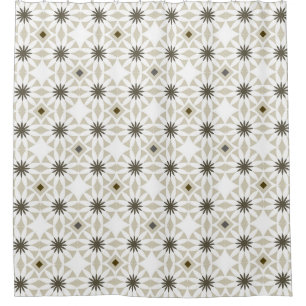 Rideaux De Douche Abstract ethnic geometric patterns design backgrou