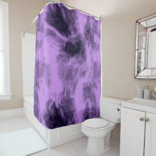 Rideaux De Douche Abstrait pourpre