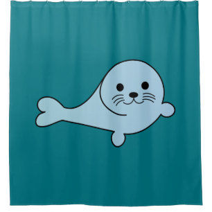 Rideaux De Douche Adorable Baby Seal