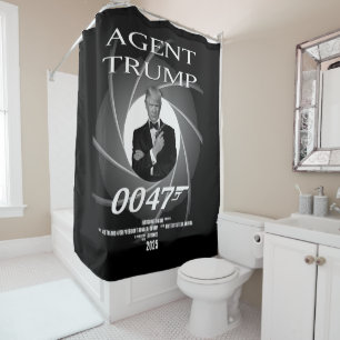 Rideaux De Douche Agent Président Donald Trump Jour d'investiture 47