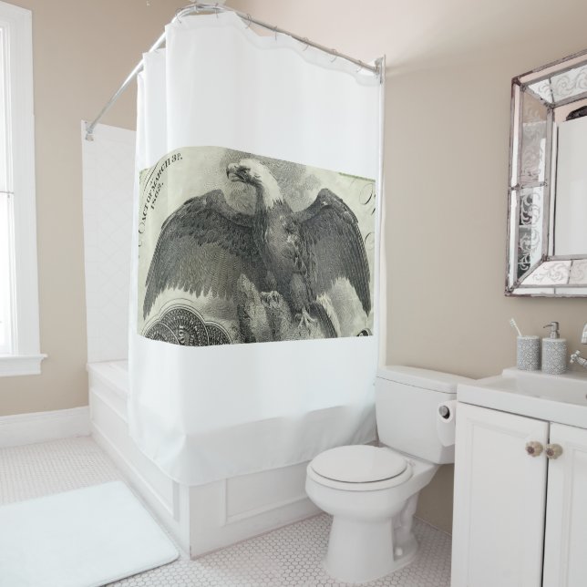 Rideaux De Douche Aigle (En situation)
