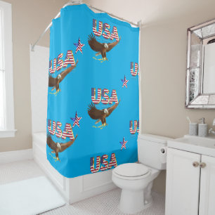 Rideaux De Douche Aigle américain