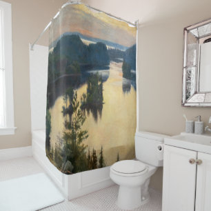 Rideaux De Douche Albert Edelfeel - Kaukola Ridge au coucher du sole