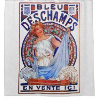 Alfons Mucha 1897 Bleu Deschamps