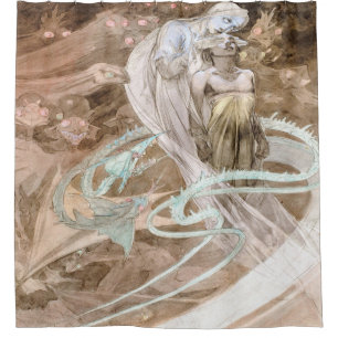 Rideaux De Douche Alfons Mucha Le 1899 Pater