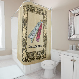 Rideaux De Douche Alice - Buvez Moi 1865