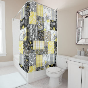 Rideaux De Douche Aloha Patchwork Imprimés tropicaux hawaïens - Neut