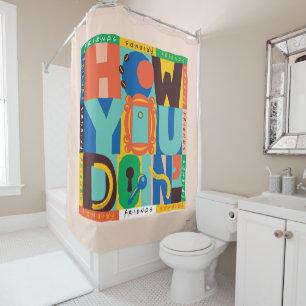 Rideaux De Douche AMIS™ Comment faire' - Graphisme dynamique