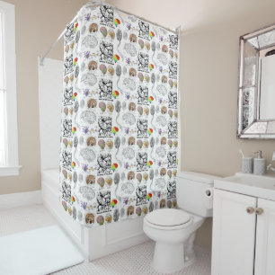Rideaux De Douche Anatomie de l'esprit humain populaire