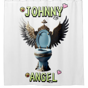 RIDEAUX DE DOUCHE ANGE JOHNNY