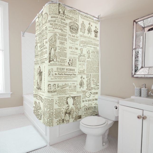 Rideaux De Douche Annonces de vente victoriennes dans le journal des (En situation)