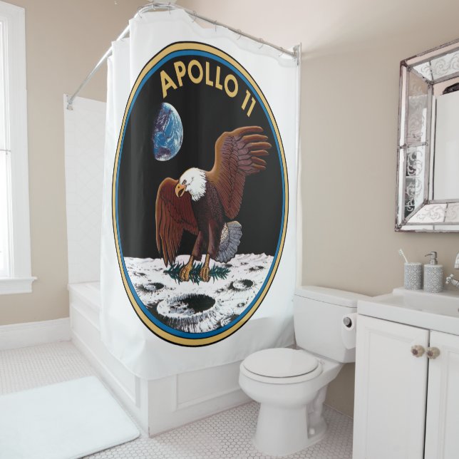 Rideaux De Douche Apollo 11 (En situation)