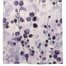 Aquarelle de lavande Eucalyptus Floral