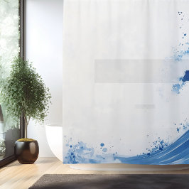 Rideaux De Douche Aquarelle Great Wave Style japonais
