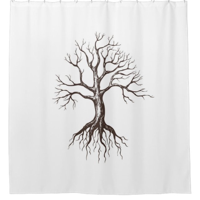 Rideaux De Douche Arbre (Devant)