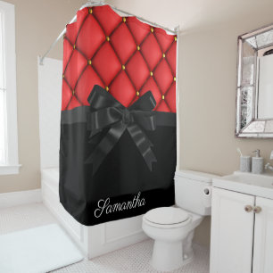Rideaux De Douche Arc noir mignon