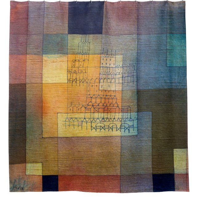 Rideaux De Douche Architecture polyphonique | Paul Klee | (Devant)