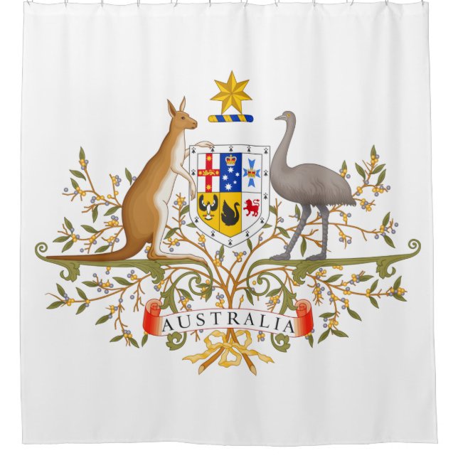 Rideaux De Douche Armoiries de l'Australie (Devant)