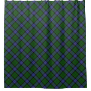 Rideaux De Douche Armstrong Clan Tartan Scottish Plaid Motif
