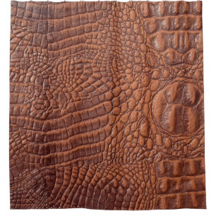 Rideaux De Douche Arrière-plan de texture en cuir Brown, fond, abstr