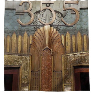 Rideaux De Douche art déco, art nouveau, vintage, original, ascenseu