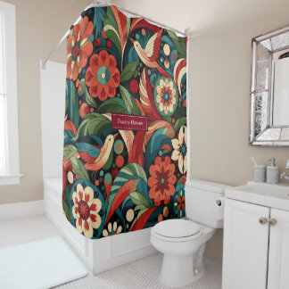 Rideaux De Douche Art morris moderne