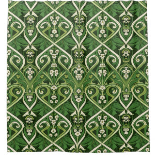 Rideaux De Douche Art nouveau muguet vénéneux
