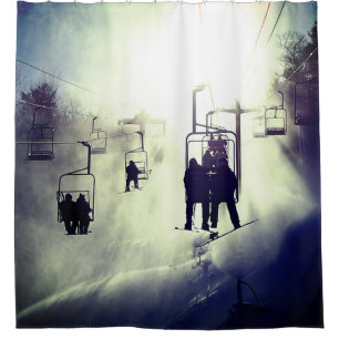 Rideaux De Douche Ascenseur de ski