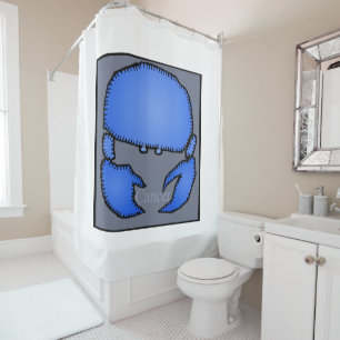 Rideaux De Douche Astrologie Zodiac Cancer Signal Douche d'anniversa