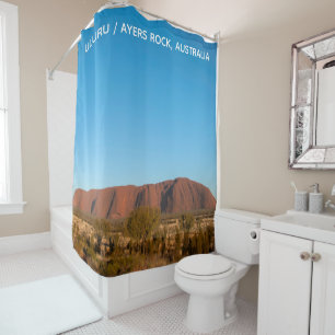 Rideaux De Douche Australie Ayers Rock Uluru paysage extérieur