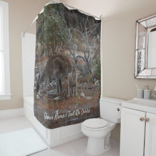 Rideaux De Douche Australie Famille Kangaroo