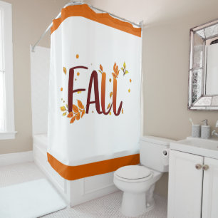Rideaux De Douche Automne/Automne/Feuille