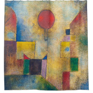 Rideaux De Douche Ballons rouges   Paul Klee  