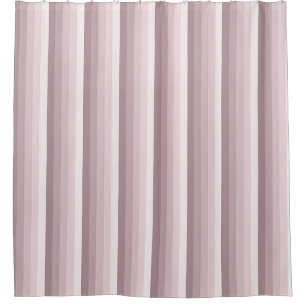 Rideaux De Douche Bandes d'ombre à quartz rose