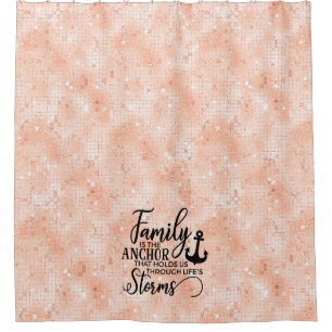 Rideaux De Douche Belle citation de famille