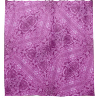 Rideaux De Douche Belle fille rose dentelle Motif Kaleidoscope