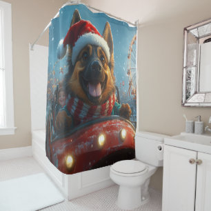 Rideaux De Douche Berger belge Roller Dessous de verre Noël