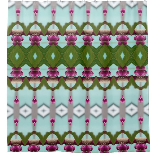 Rideaux De Douche Berries Ikat 6 (Devant)