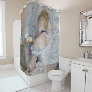 Rideaux De Douche Berthe Morisot - Femme à sa Toilette