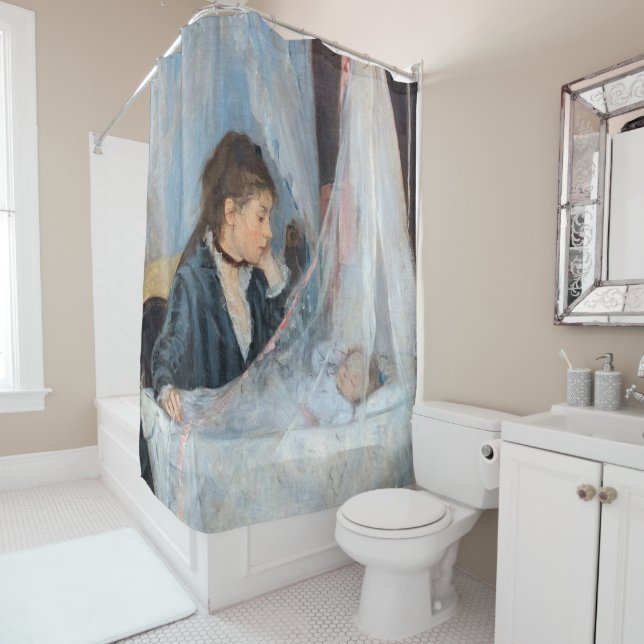 Rideaux De Douche Berthe Morisot - Le berceau (En situation)