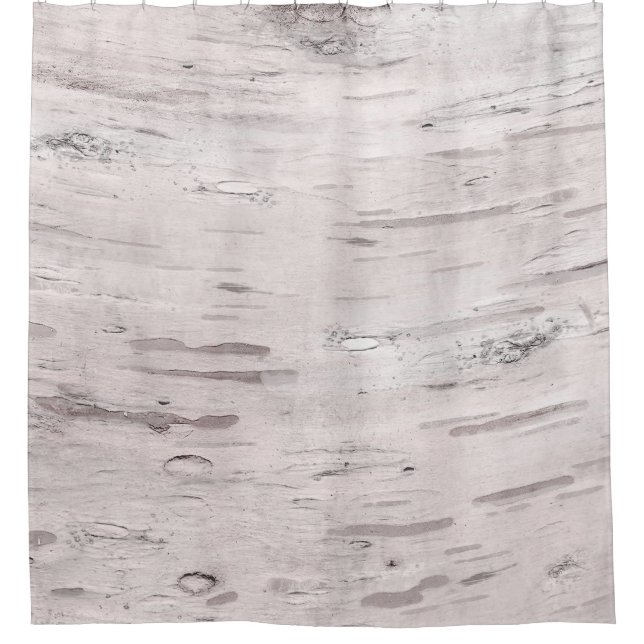 Rideaux De Douche Birsier blanc Bois Grange rustique (Devant)